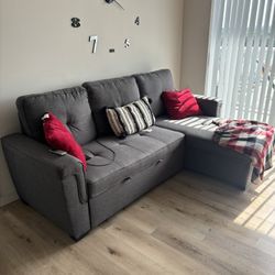 Sofa Sleeper Section With Storage 