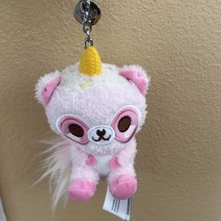 Popmart plush keychain newgoals brand unicorn 🦄