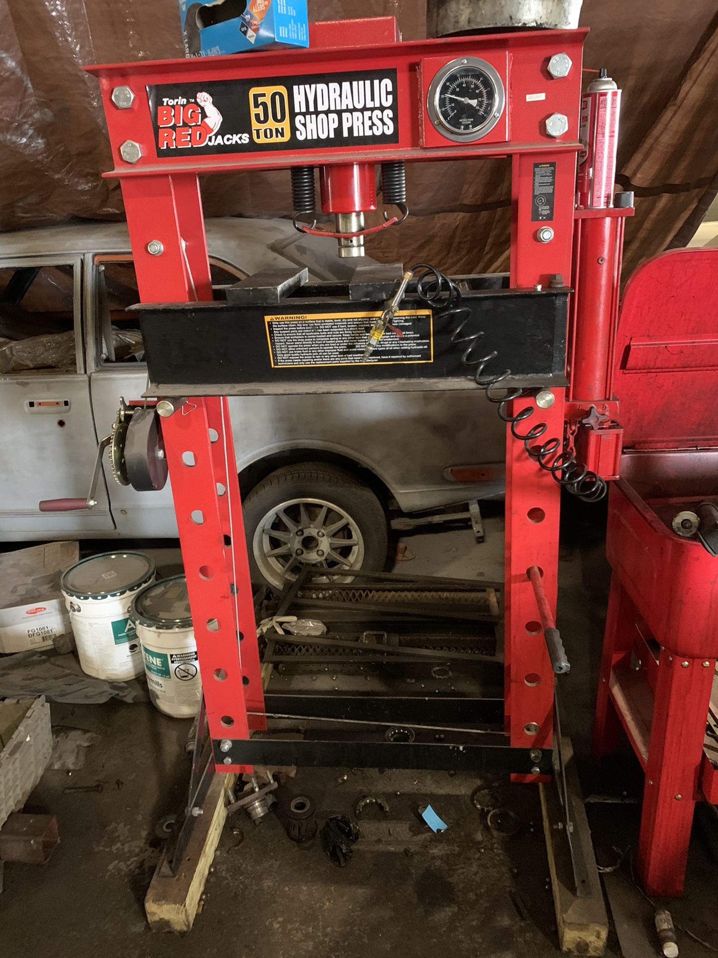 50 ton hydraulic press