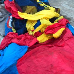 Large Bounce House Used Motor Not Included As Is