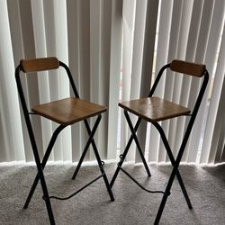 Foldable Bar Chairs