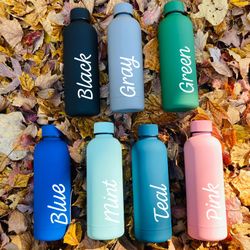 Customizable Thermal Bottles / Botellas Térmicas Personalizadas