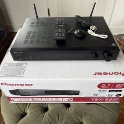Pioneer VSX-S520 5.1 Network Home Audio Video Receiver with Phono input 