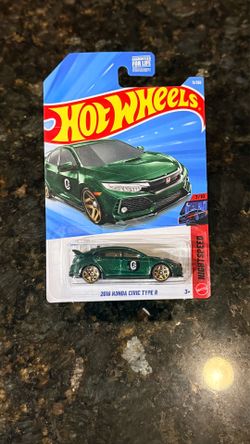 Hot wheels Honda civic type r green