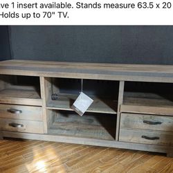 TV STAND W/DRAWERS
