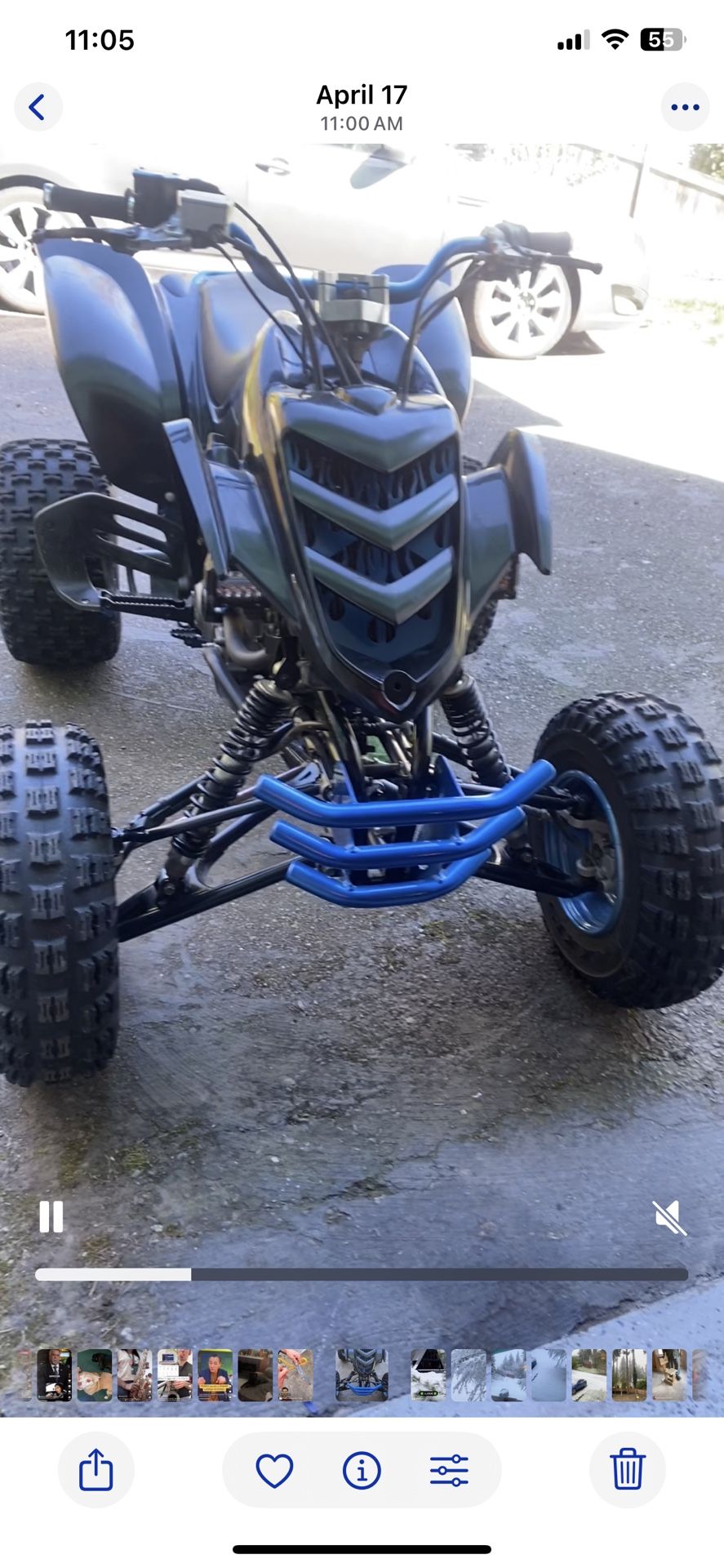 ATV RAPTOR 660 In Perfect Condition