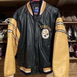 Steeler Leather Jacket/Coats 