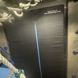 Large Black Therapy / Exercise Mat