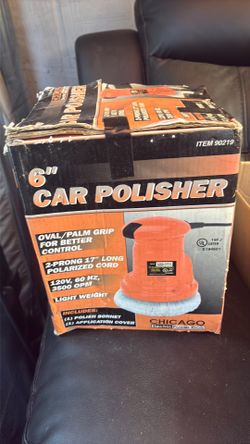 Chicago Electric Power Tools 6-inch Car Polisher.