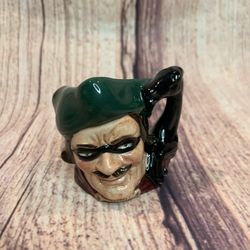 Vintage Royal Doulton 1958 Dick Turpin D 6542 Small Toby Mug Jug 2.5 inch