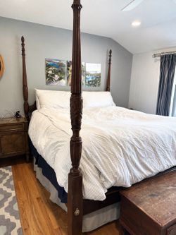 King Size Solid Wood Bedroom Set