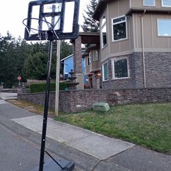Old Used Portable Basketball Hoop For Free