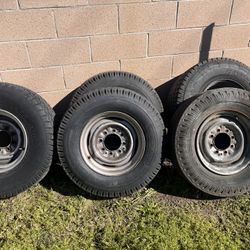 Oem 8 Lug Ford Rims/Tires