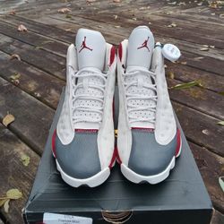 Nike Air Jordan XIII 13 "Grey Toe" Sz 9