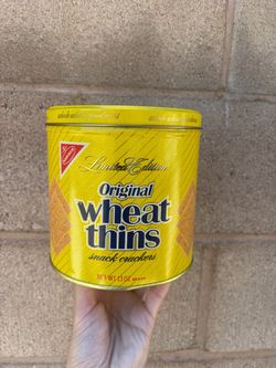 Wheat thins Vintage Tin