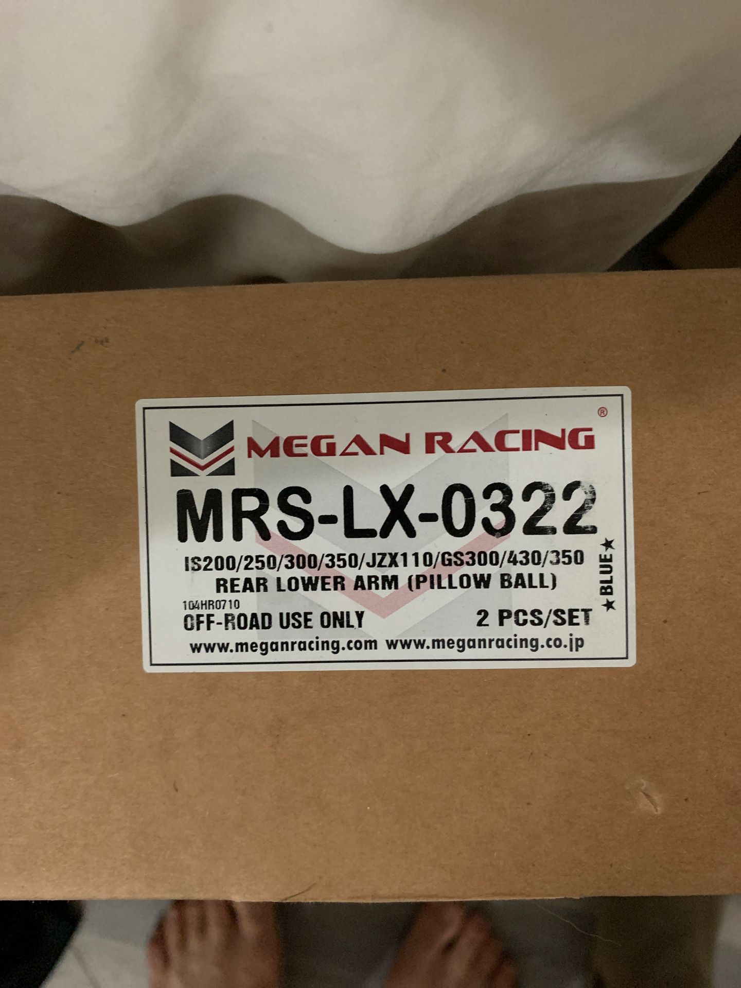 Megan racing rear lower control arm Lexus