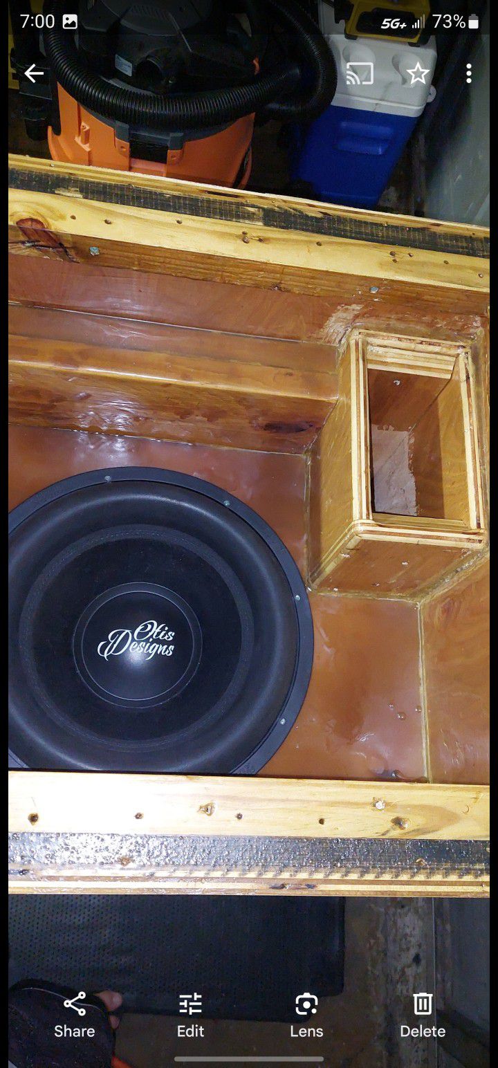 15 Inch Subwoofer And Box 