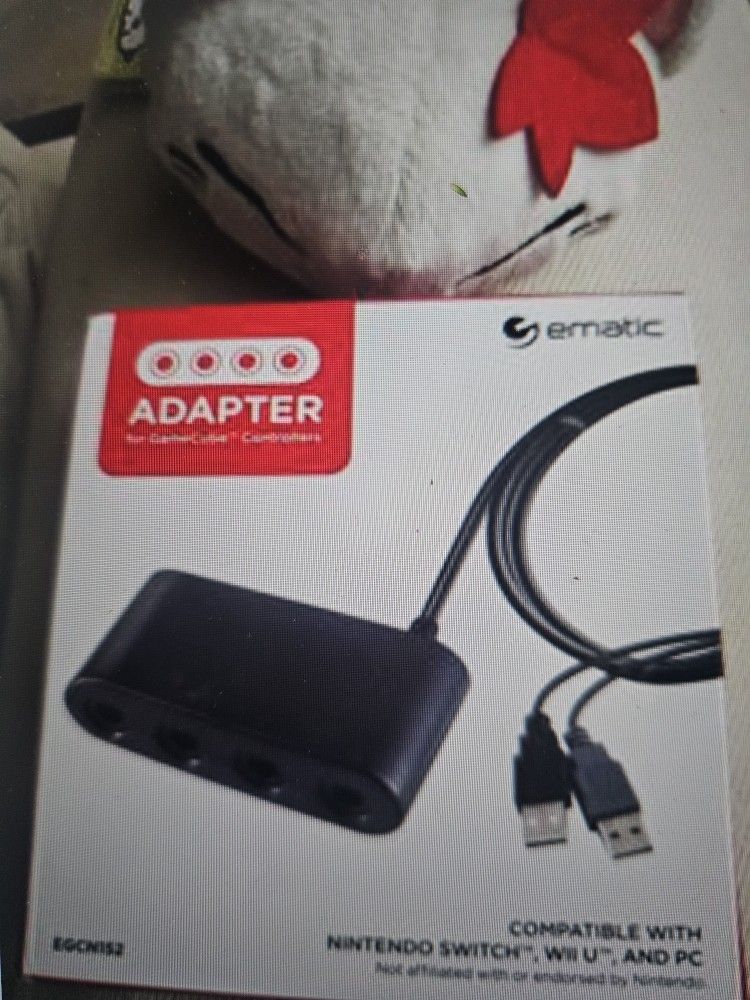 Ematic Nintendo Switch GameCube Controller Adapter Brand New Sealed