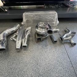 FIS 94mm Turbo And Intercooler (mustang Fox Body)Hotside Piping) 