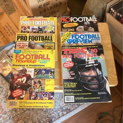 Vintage Old Football Magazines  Make An Offer
