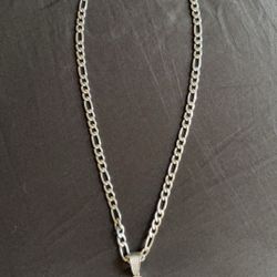 Silver San Judas Chain 