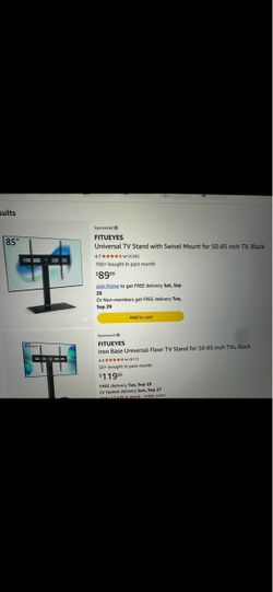 Fitueyes Universal Tv stand up to 65”