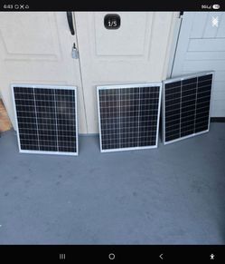 (New) Renogy 50 watt solar panels 25 eatch