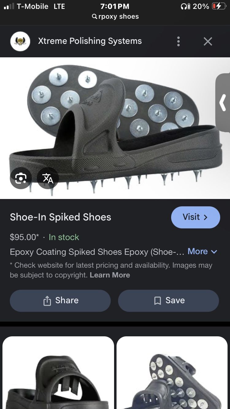 Epoxy Shoes 