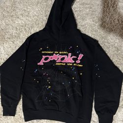 Black Punk Sp5der Hoodie