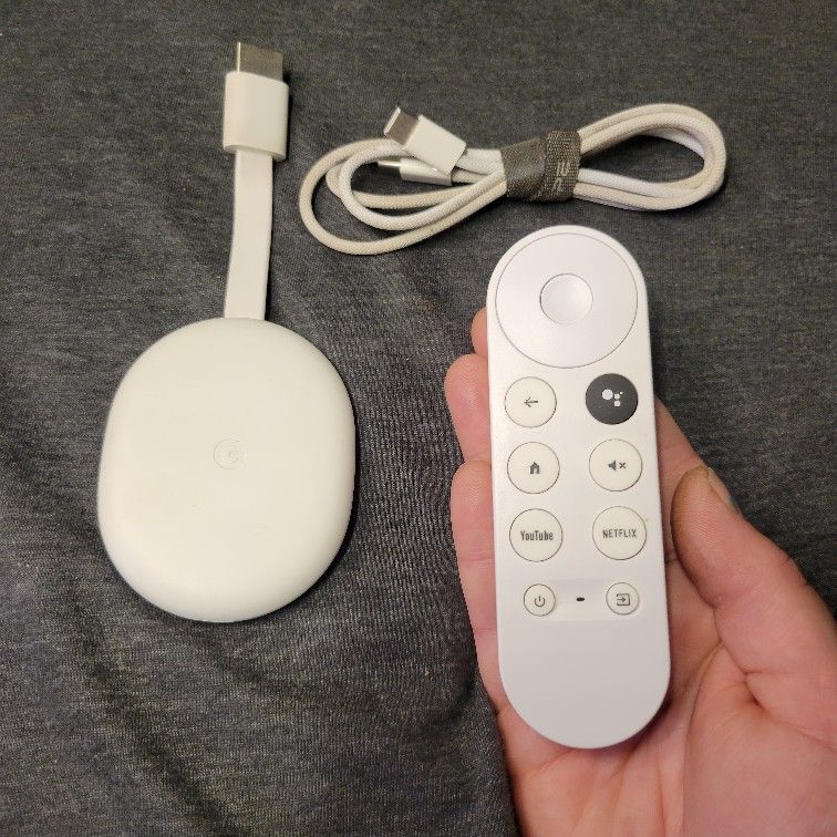 Google Chromecast W/ Google TV 4K