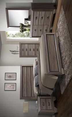 Farrow Grayish Brown Youth Bedroom Set | B5500 (Twin, Full Size Bedroom Set) Queen and King Bedroom set available