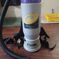 Pro Team Backpack Vacuum  Used Works Good