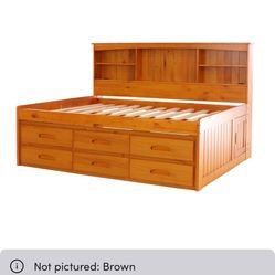 Solid Wood Full Cabin Bed