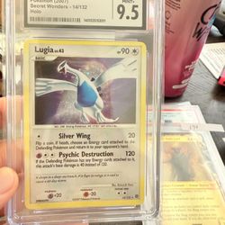 2007 Lugia Secret Wonders Holo Cgc 9.5
