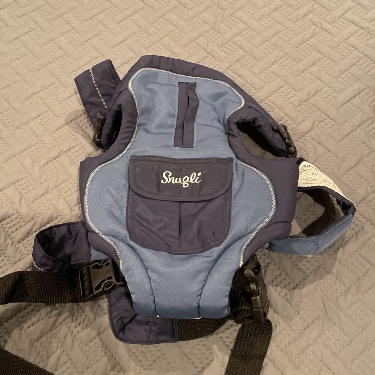 Corduroy Snugli Blue Snugli Baby Carrier Snugli Baby Carrier Blue For Sale  In Los Angeles, CA