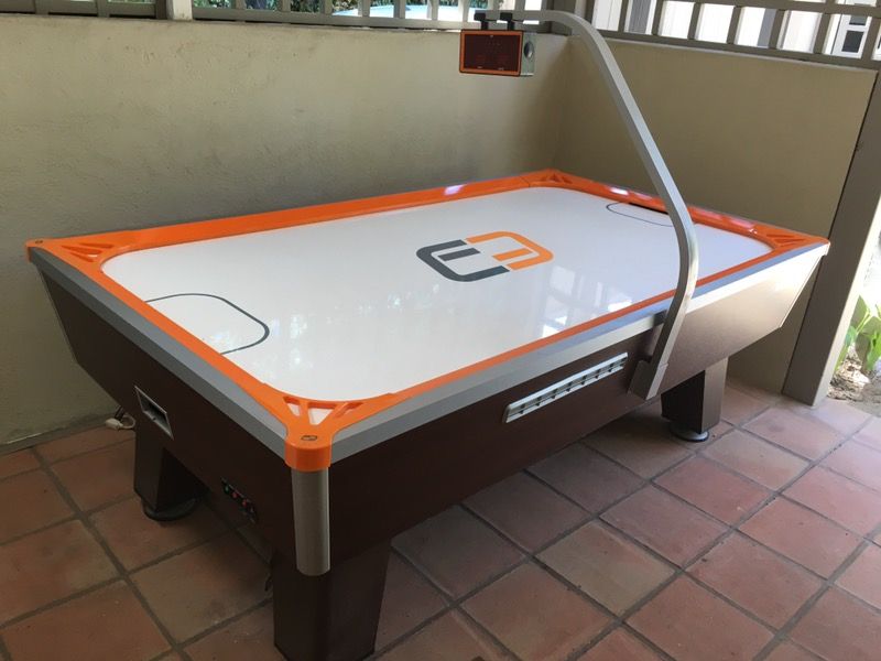 Emerick air hockey table