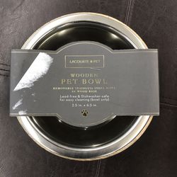 Lacourte Pet Wooden “Water” Bowl