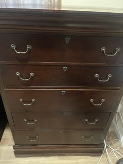 Sale! Bassett 5 Drawer Tall Dresser