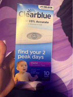 CLEAR BLUE FIND YOUR 2 PEAK DAYS
