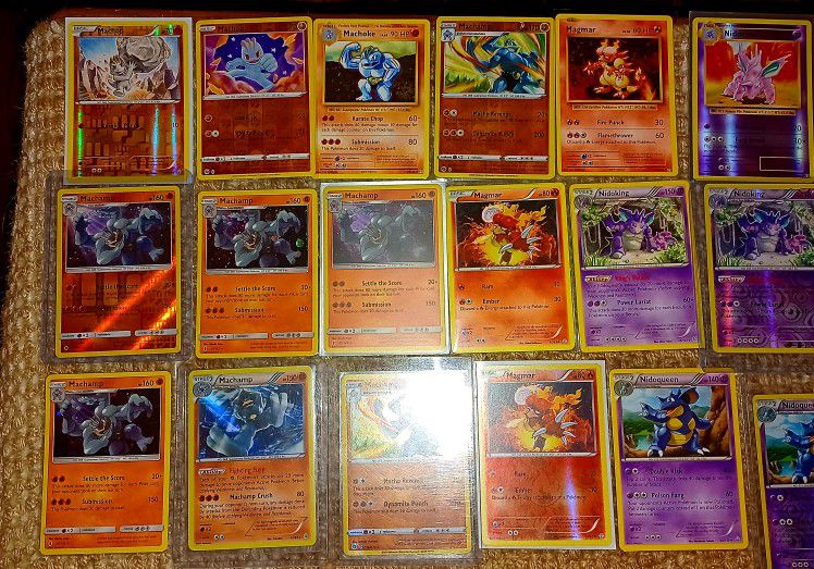 Huge Collection of Pokémon Cards from Many Sets, Mostly All Holo & Rares!!! Near Mint!!