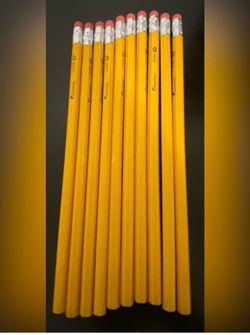 Universal #2 Yellow Pencils with Pink Erasers