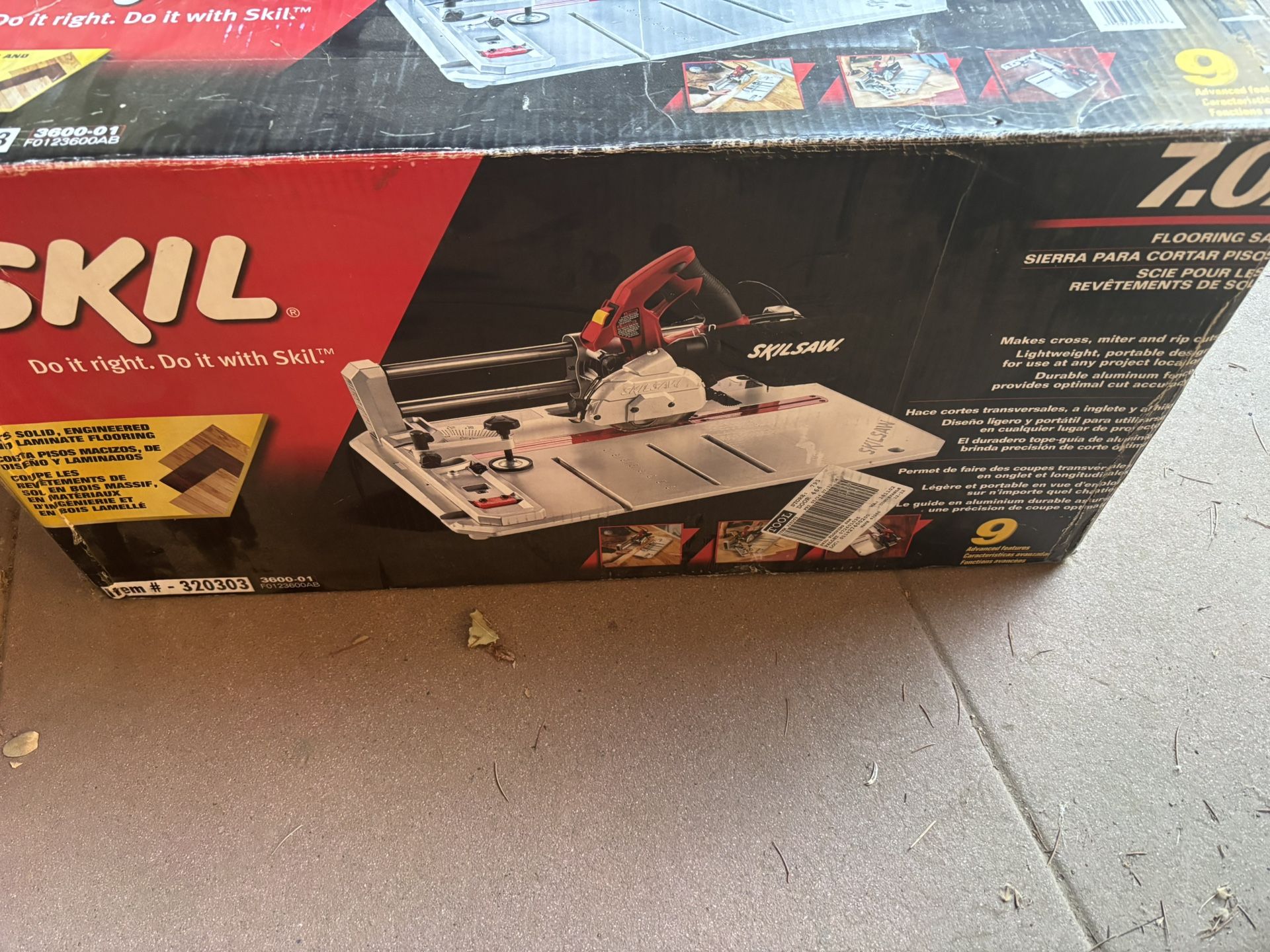 Skill 7amp Flooring Saw #320303