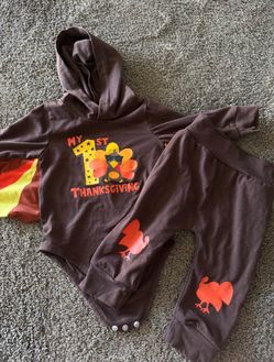 1st thanksgiving baby outfit