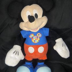 Mickey Mouse 30061 Hot Dog Dance Break Mickey Plush (not Working)