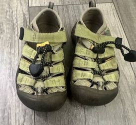Green Keen Kids Sandals