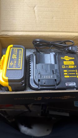 DeWalt 20V Compatible 4.0Ah Battery + Charger Set