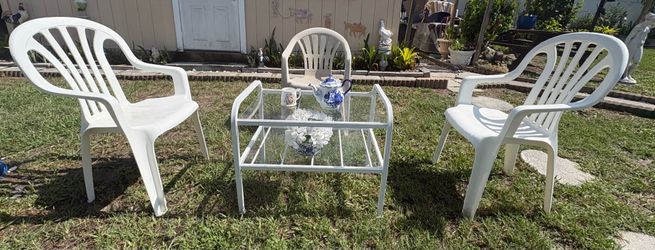 Patio Ser. Met and plastic