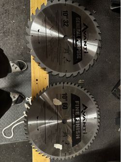10” Saw blades Avanti 2pc