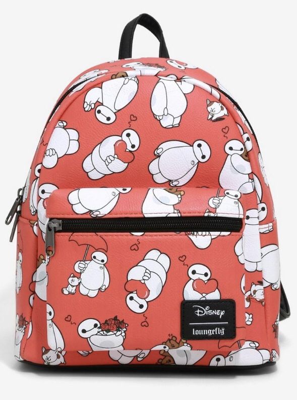 (NWT) Loungefly Disney Big Hero 6 Baymax Mini Backpack