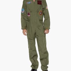 Halloween costume -Top Gun Flight Suit 